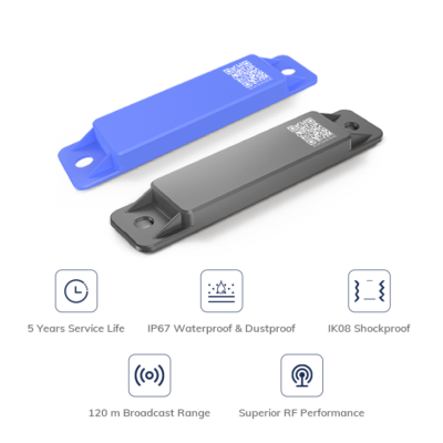 Asset GPS Tracker 5 Years IoT Pallet Trailer Container Logistic RFID BLE Tag Stickers Bluetooth Location - Image 2