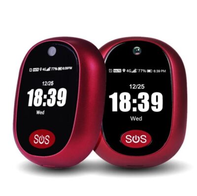 4G GPS Tracking V45 Anytracking Pendant with SOS Button and Fall Detection for Senior Kids Care