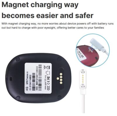 4G GPS Tracking V45 Anytracking Pendant with SOS Button and Fall Detection for Senior Kids Care - Image 5