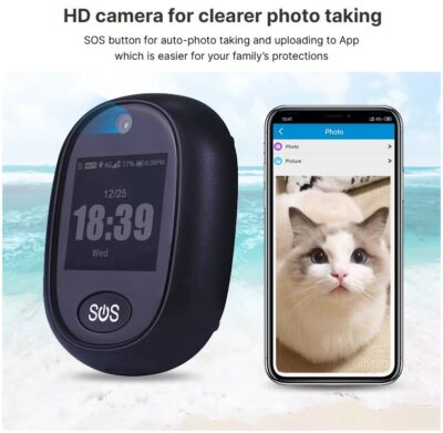 4G GPS Tracking V45 Anytracking Pendant with SOS Button and Fall Detection for Senior Kids Care - Image 8