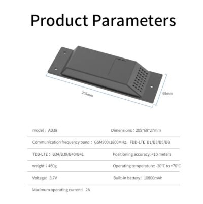 4G Waterproof & Explosion-Proof GPS Tracker for Containers – Long Standby & Real-Time Tracking - Image 4